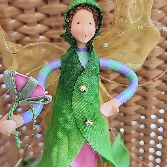 Rare Silvestri SWEET PEA Fairy Ornament - Picture 17 of 17